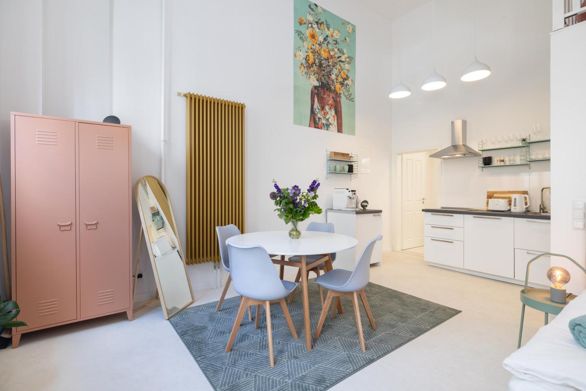 Great 2-Room Loft With 2 Bathrooms And 2 Kitchen Берлин Екстериор снимка